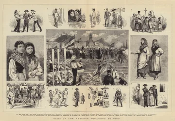 Visita del Escuadrón de Reserva a Vigo