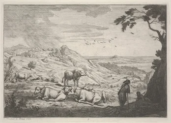Paisaje con vacas