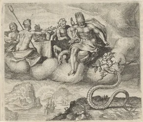Fábula de Júpiter y la serpiente