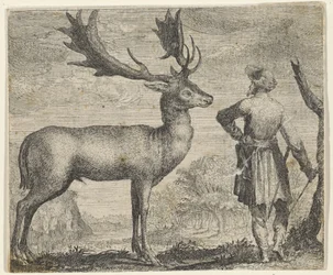 Fábula del alce y el hombre
