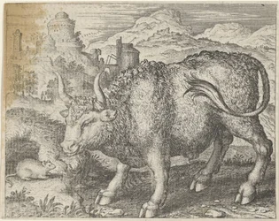 Fábula del toro y el ratón