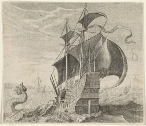 Fábula del barco y la ballena