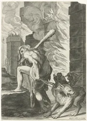 Hércules en Cerbero