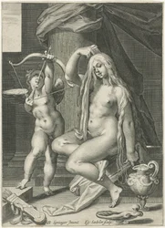 Venus se peina