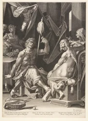 Hércules y Onfalia