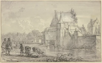 La antigua puerta de Delft en Róterdam