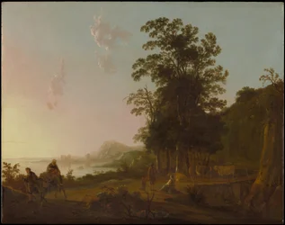 Paisaje con la huida a Egipto
