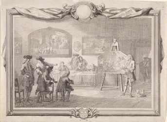 Gremio de San Lucas en Dordrecht, 1736