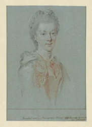 Retrato de Wilhelmina Frederica Sophia de Prusia
