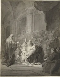Simeón en el templo