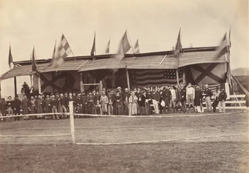 La Tribuna Principal, Foochow Fuzhou, ca. 1869