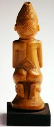 Mujer arrodillada, Congo