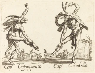 Cap. Esgangarato y Cap. Cocodrillo