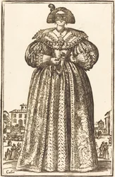 Mujer noble enmascarada