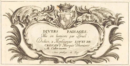 Página de Título para "Varios Paisajes"