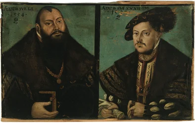 Johann Friedrich I, el Magnánimo, Elector de Sajonia y Johann Ernst de Sajonia