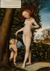 Venus y Cupido, el ladrón de miel