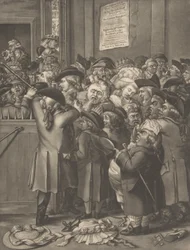 La puerta del parterre, 9 de noviembre de 1784