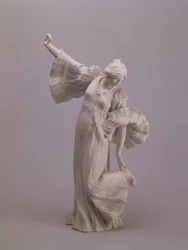 Bailarina, de un centro de mesa, Sèvres, 1900