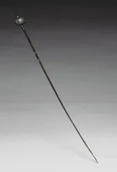 Alfiler de prenda, c.1400 a.C. (bronce fundido y forjado)