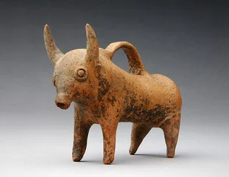 Jarra en forma de buey, c.1575-1400 a.C.