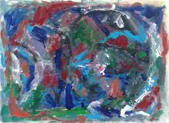 Movimiento abstracto vibrante