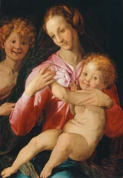 Virgen y Niño con el joven San Juan Bautista