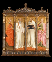 Santos María Magdalena, Benito, Bernardo de Claraval y Catalina de Alejandría