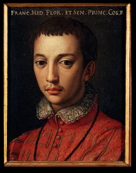 Retrato de Francisco I de Medici (1541-1587) Niño