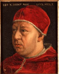 Retrato del Papa León X (Juan de Médici)