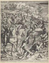 Crucifixión de Cristo (parte izquierda)