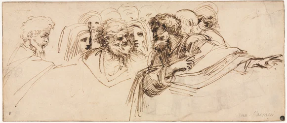 Estudio de Cabezas (recto), segunda mitad del siglo XVI