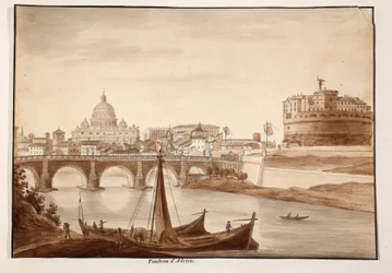 Tumba de Adriano, 1833