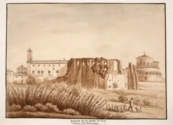 Hipódromo de la familia de Constantino, Via Nomentana, 1833