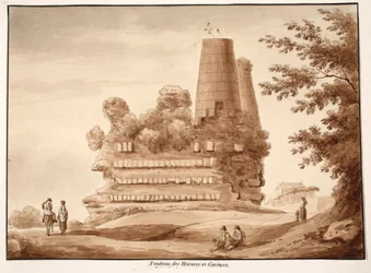 La tumba de los Horacios y Curiacios, 1833
