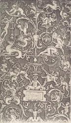 Panel ornamental, ca. 1514-36