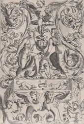 Panel ornamental, ca. 1514-36