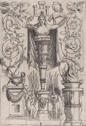 Panel ornamental, ca. 1514-36