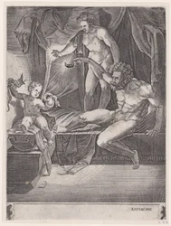 El Joven Hércules en su Cuna, fechado 1533