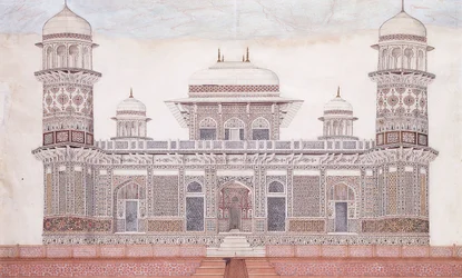 La tumba de Itmad-ud-daula, c.1815