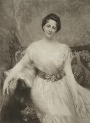 Moreau-vauthier 1906 plancha 32 aime morot madame archdeacon boisseaux 1895
