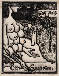 Exlibris del Dr. Otto Engström