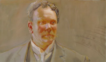 Retrato del profesor E. N. Setälä