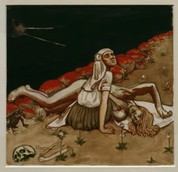 A.Gallen-Kallela, La madre de Lemminkäinen