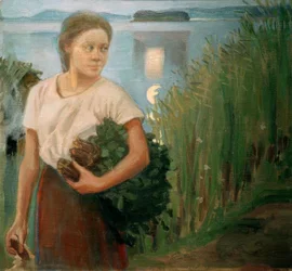 La chica de la sauna