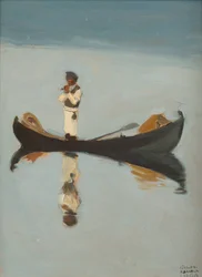 Hombre pescando