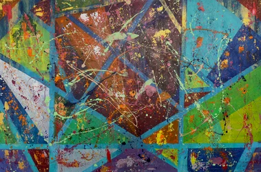 Joy, 2023 (acrílico sobre lienzo)