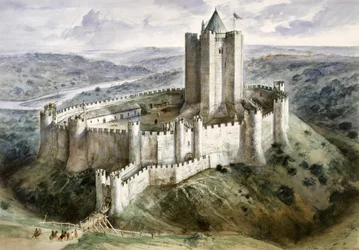 Castillo de Conisbrough, siglo XIII