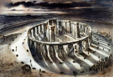 Stonehenge 1000 a.C., c. 1960s