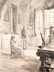 Estudio, La Boissière, 1909